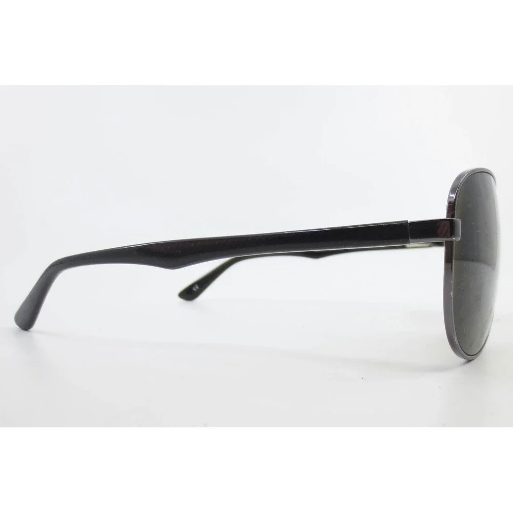 Kirkland Signature KS #67 Missoula Gunmetal Aviator Sunglasses 61-13-140 #836953